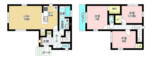 習志野4丁目・新築2棟
