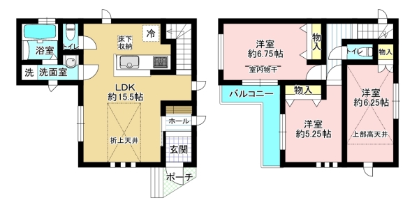 若松町に新築住宅1棟